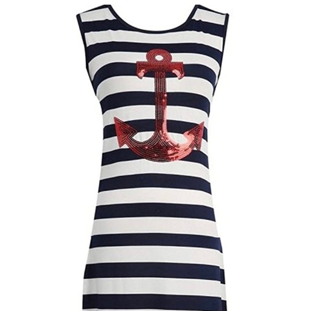 Women’s Nautical Dress with Anchor